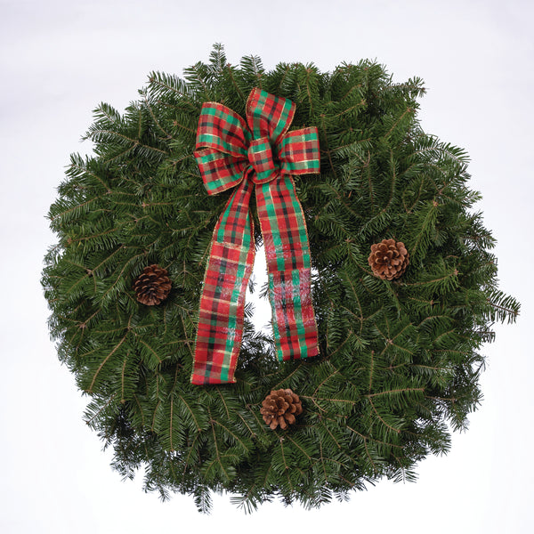 R - E. 25" Diameter Wreath