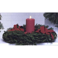 G. 16" Wreath Candle Included